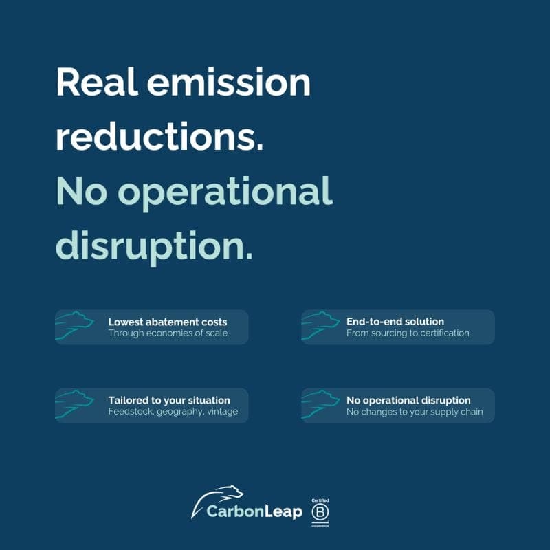 Real emission reductions. No operational disruption. At CarbonLeap, we make carbon insetting practic...